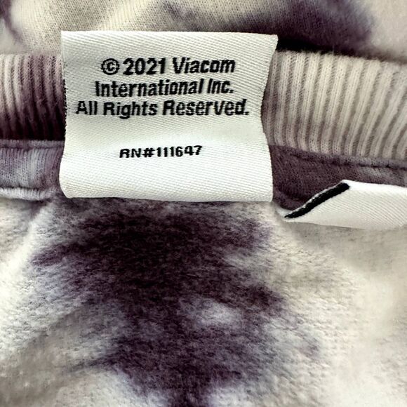 Y2K MTV Tie Dye Sweatshirt Small | 1981 Retro Vintage Look | Viacom 2021 - Picture 5 of 8